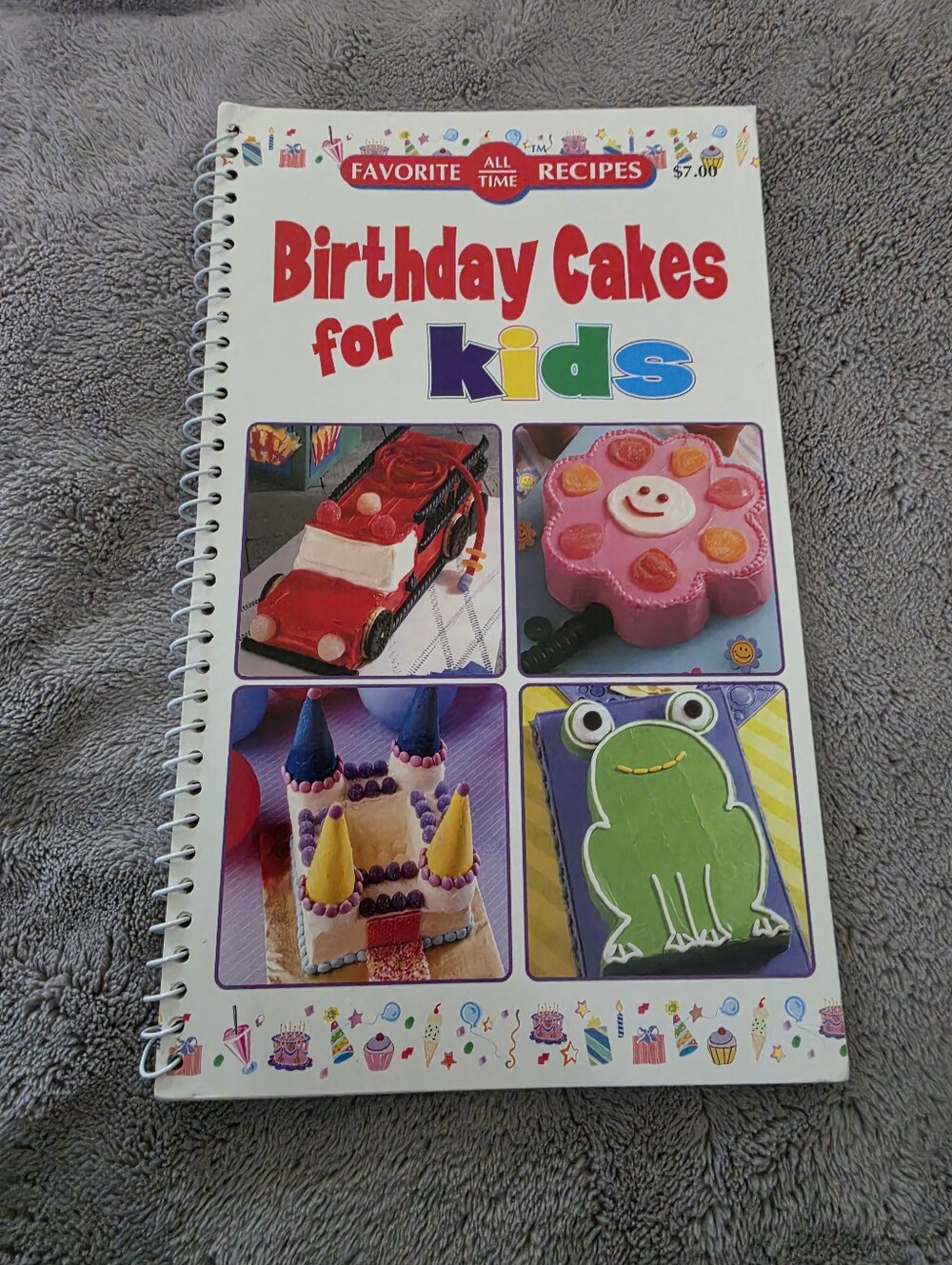 ^ Birthday Cakes for Kids Recipe Book - Colorful Kids Cake Ideas